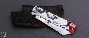    Couteau Douk-Douk "Sons of Douk-Douk®" lame Higonokami thème Art Japonais