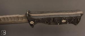  Couteau " TARASCO " Edition Limitée 20 ans de Wildsteer - N690 et Micarta noir toxifié