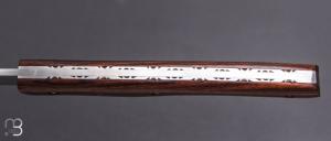   Couteau de poche Tedesco par Adrien Giovaninetti - Bocote