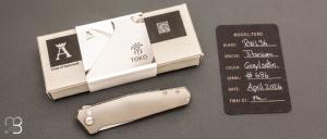   Couteau " Toko" flipper de Jens Anso - Titane et RWL34