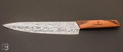 Couteau Victorinox Swiss Modern à découper Damas Limited Edition 2022 Noyer - 6.9010.22J22
