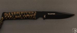  Couteau W TECH 4 Édition Limitée 20 ans Wildsteer - Paracorde et lame noire