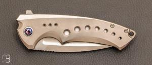 Couteau pliant WE KNIFE Limited Edition Nexusia Frame Lock Flipper - 034/155
