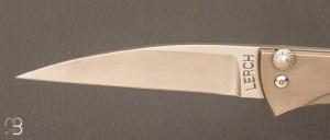   Couteau  "  automatique  " pliant titane par Matthew Lerch