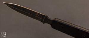 Couteau de cou "Dague" de Fred Perrin manche en G10
