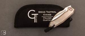 Couteau custom "  First Speartac Intégral "  de GTKnives - Thomas Gony
