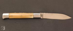 Couteau de poche Roquefort Corne blonde par Arto