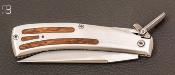 Couteau " palanquille " custom de Rémy Dupoux - Couteaux Lubéron