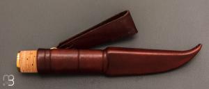    Couteau  "  puukko " Nordique Custom de Pekka Tuominen