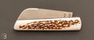 Couteau régional " Seurre " en Bois de Cerf par Passion France