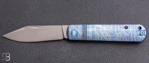 Couteau "slipjoint" par Dreamtech - Titane et lame en VG10 - D4386TF