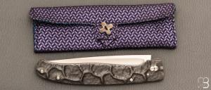   Couteau " slipjoint " par Petr Hofman - Zirconium et RWL34