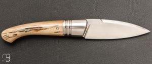     Couteau " Sonix " custom par Frédéric Augé - Mammouth et RWL34