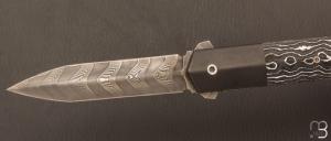   Dague " Urban " par MTBlades Ben Thuillier - Fibre de carbone/Zirconium