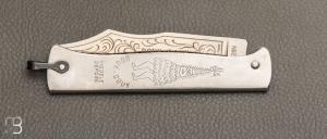 Couteau Douk-Douk chromé GM par Cognet - Acier inoxydable