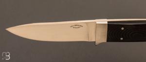  Couteau  "  Semi-Skinner  " par Dietmar F. Kressler - Micarta