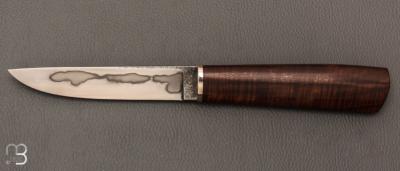    Couteau " Puukko " custom de Anthony Brochier - Gidgee et lame en C130