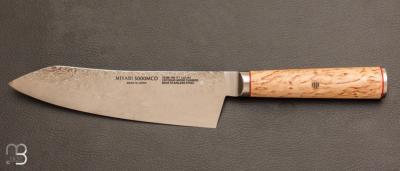 Couteau cuisine Japonais Rocking Santoku 18 CM Miyabi 5000MCD