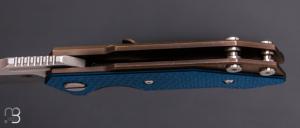   Coffret couteau "Halftrack GEN 2 Spanto Stonewash " + "Investigator Pen" par Rick Hinderer