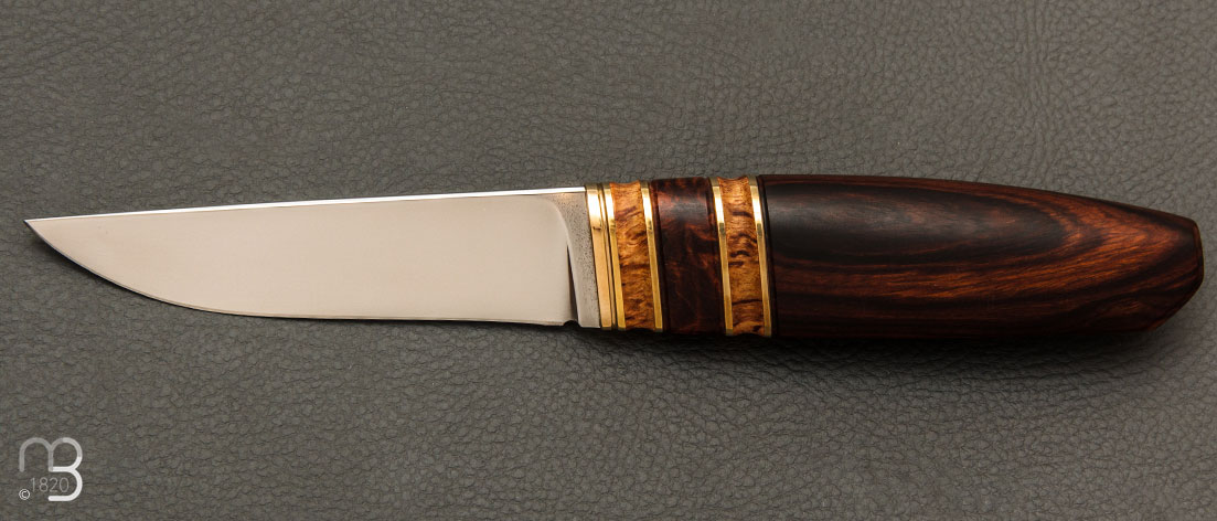 Couteau droit par Alexander Nevsky - Ironwood et N690