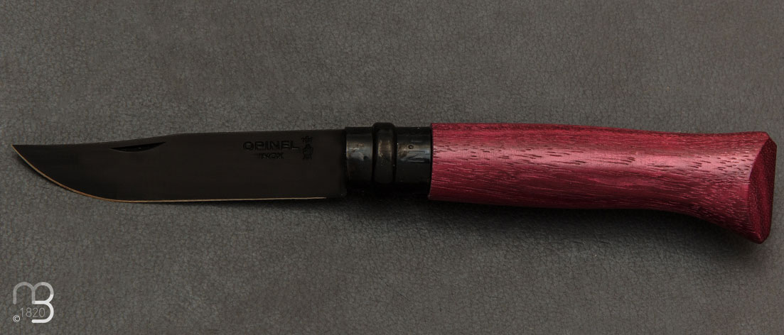 Black amarante N°8 Opinel knife - 2020 Limited Edition