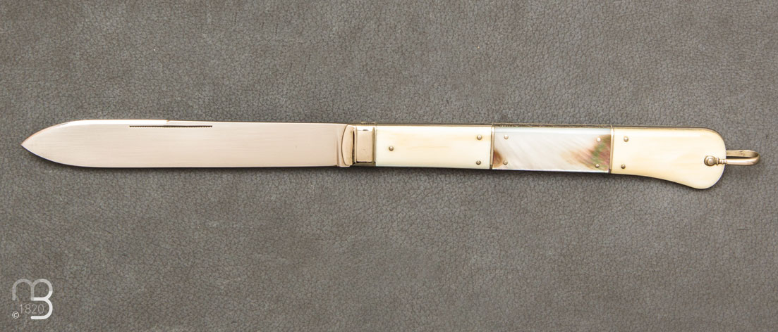 Couteau de poche Type 18ème par Mathieu Herrero