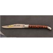 11cm Snakewood Laguiole pocket knife