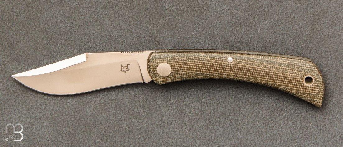 Couteau de poche Fox FX.582 Libar Micarta