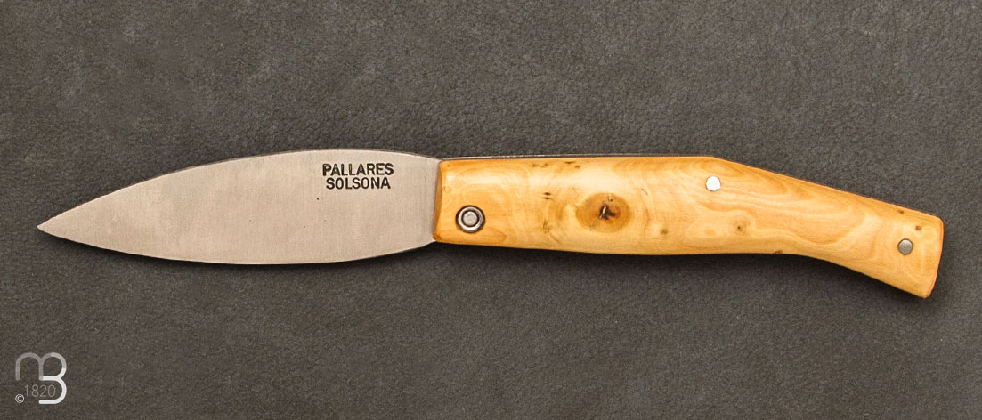 Couteau Pallarès Solsona Cran forcé buis - XC75