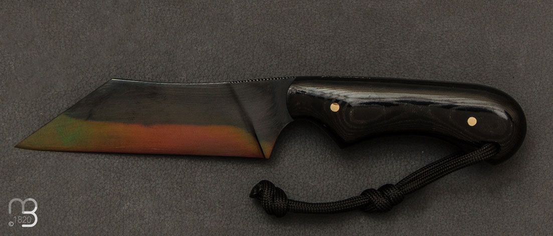 Couteau de cou Wharny custom par Fred Perrin