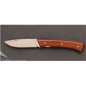 Snakewood Rhodanien knife by Pascal Renoux