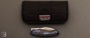 Couteau " Zircu Ti " liner lock par CKF Knives et David LESPECT