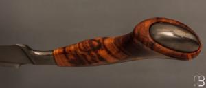   "Nightingale variation Knife" custom par Oliver Goldschmidt - Cerisier