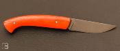 Couteau de poche 1515 G10 orange et lame 19C27 par Manu Laplace