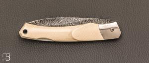  Couteau " 1820 Berthier " par Charles Bennica - Damas de Oliver Goldschmidt