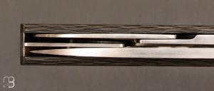   Couteau  "  2 Pièces  " par Nicolas Couderc - Fibre de carbone et RWL-34