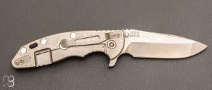    Couteau custom 3.5'' XM-18 Spanto Tri-Way par Rick Hinderer - S35VN et G10