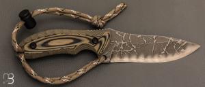  Couteau "Aoba" par Matsuda Kiku - G10 et OU-31