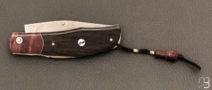  Couteau " Bandit " par Tony Ruot - Morta et lame en C130