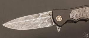  Couteau Böker Solingen - Leopard-Damascus III Collection - 110237DAM