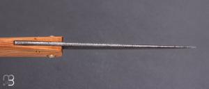    Couteau "Buissonnier" custom par Sourire Duville - Cade et Acier bas foyer