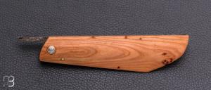    Couteau "Buissonnier" custom par Sourire Duville - Cade et Acier bas foyer