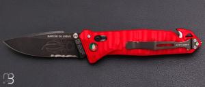    Couteau pliant C.A.C. " Le Savoir-Faire " L�gion �trang�re - PA6 FV Rouge Cramoisi