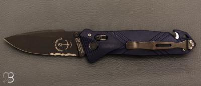  Couteau pliant C.A.C. Marine Nationale - PA6 FV Bleu