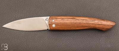 Couteau  "  Capucin " par David Margrita - Mbull Knives - Noyer