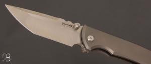 Couteau " Chaves Redencion Street Tanto " par Chaves Ultramar - Titane et M390