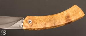  Couteau de poche Corse loupe d'acacia de Jean-Jacques Bernet