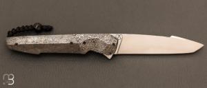 Couteau " Custom flipper " par Florian Keller - Fatcarbon et RWL34