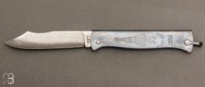  Couteau "Douk-Douk VG10 damas" - Bronze d'arme