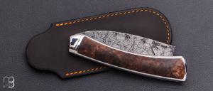    Couteau " Eliptix " lock back custom de Florent Dall'ava - L'atelier Dall'ava